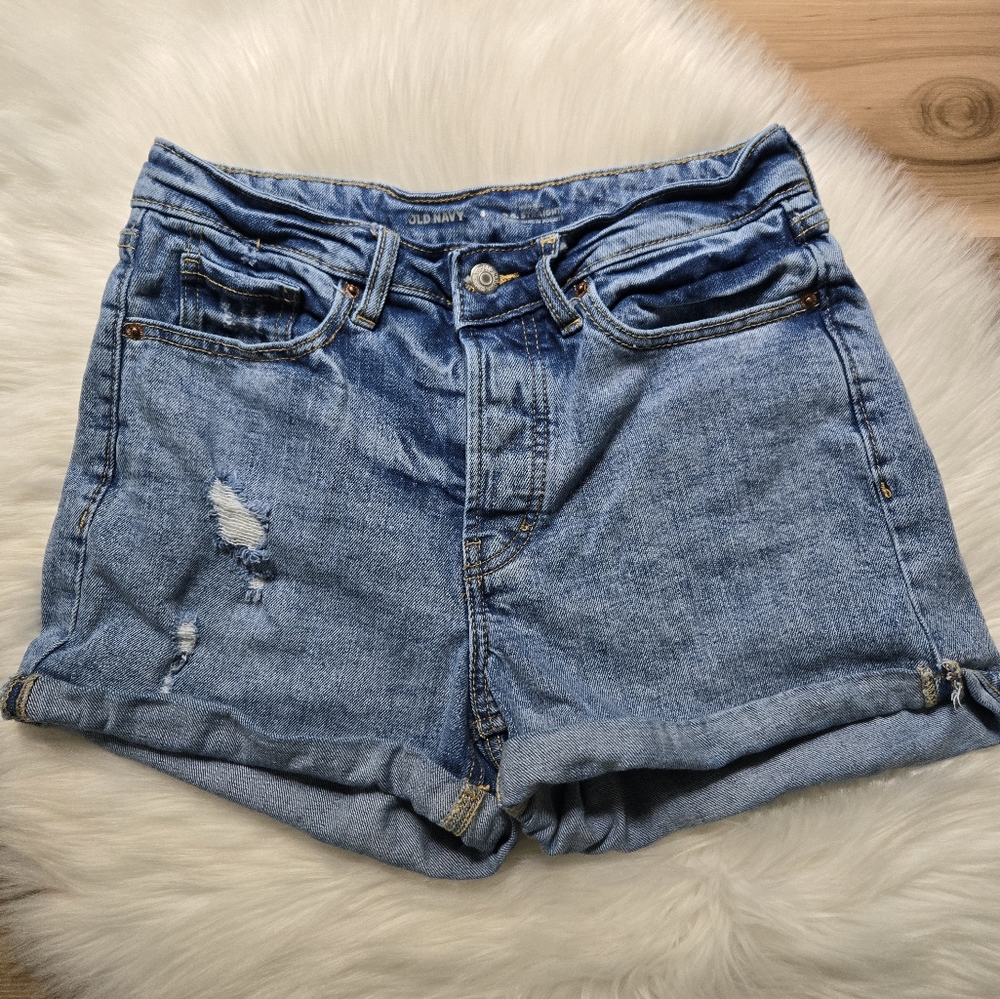 Old Navy Women's High Waist Jean Shorts